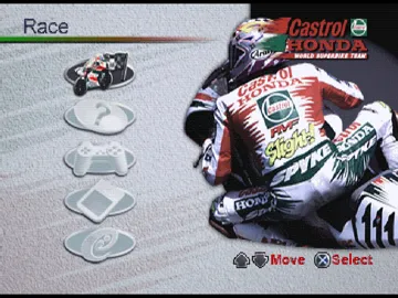 Castrol Honda VTR (EU) screen shot title